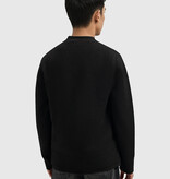 Pure Path 25030819 Melange V-Neck Knit Black