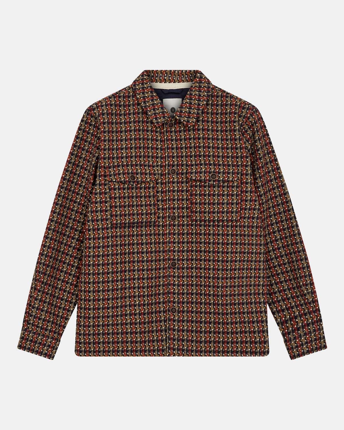 Anerkjendt Oscar New Multicolour Overshirt 902014 Tiger's Eye