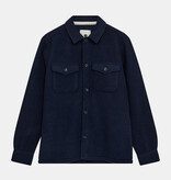 Anerkjendt Oscar Boiled Wool Overshirt 902022 Sky Captain
