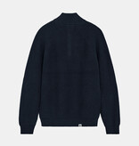 Anerkjendt Sune Patent Half Zip Knit 902026 Sky Captain