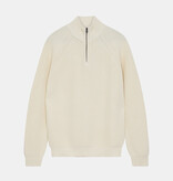 Anerkjendt Sune Patent Half Zip Knit 902026 Tofu