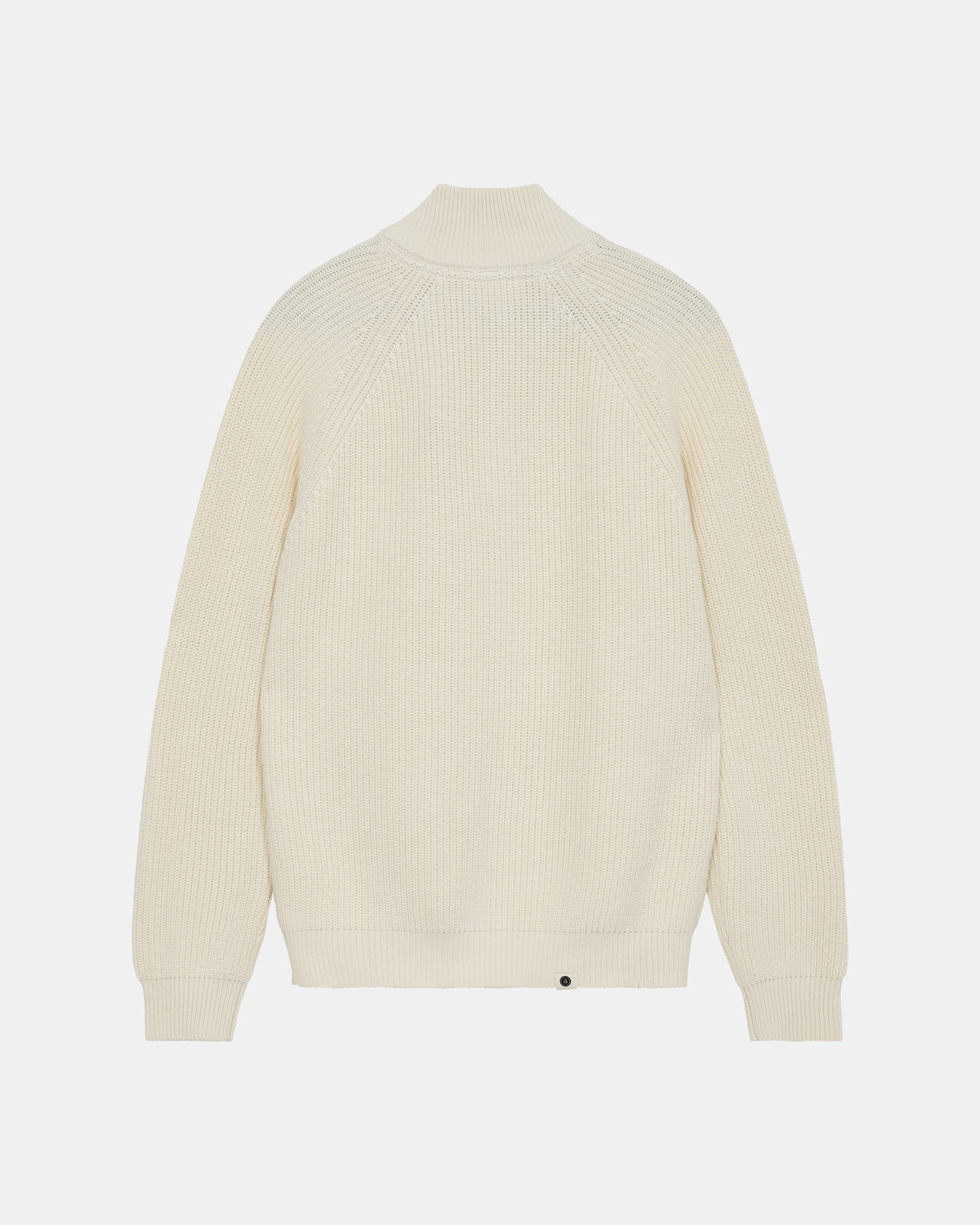 Anerkjendt Sune Patent Half Zip Knit 902026 Tofu