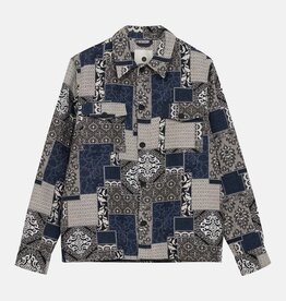 Anerkjendt Oscar Structure Overshirt 902106 Sky Captain