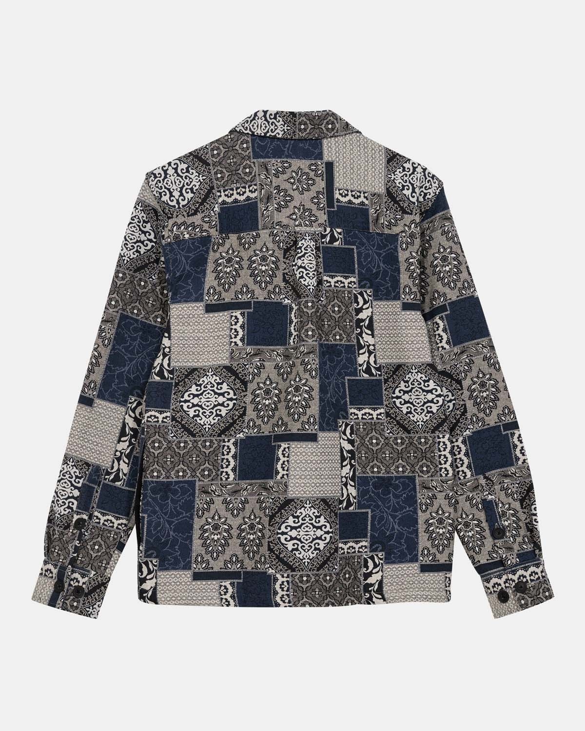 Anerkjendt Oscar Structure Overshirt 902106 Sky Captain