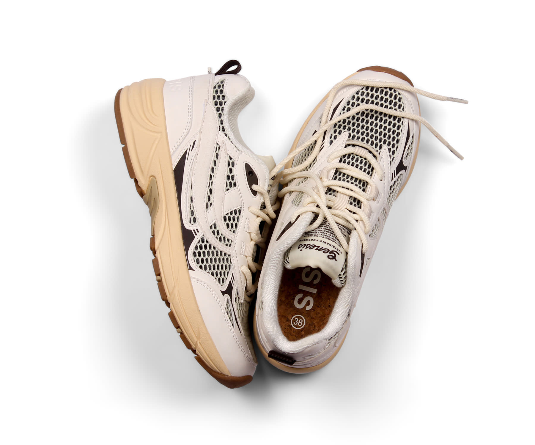 Genesis Footwear Footwear G-Eco`99 2-Tone Mesh White/Brown