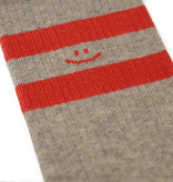 Alfredo Gonzalez Athletic Smiley Stripes Socks Grey