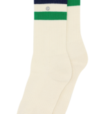 Alfredo Gonzalez Athletic Stripes Socks Green/Navy/Offwhite