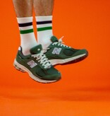 Alfredo Gonzalez Athletic Stripes Socks Green/Navy/Offwhite
