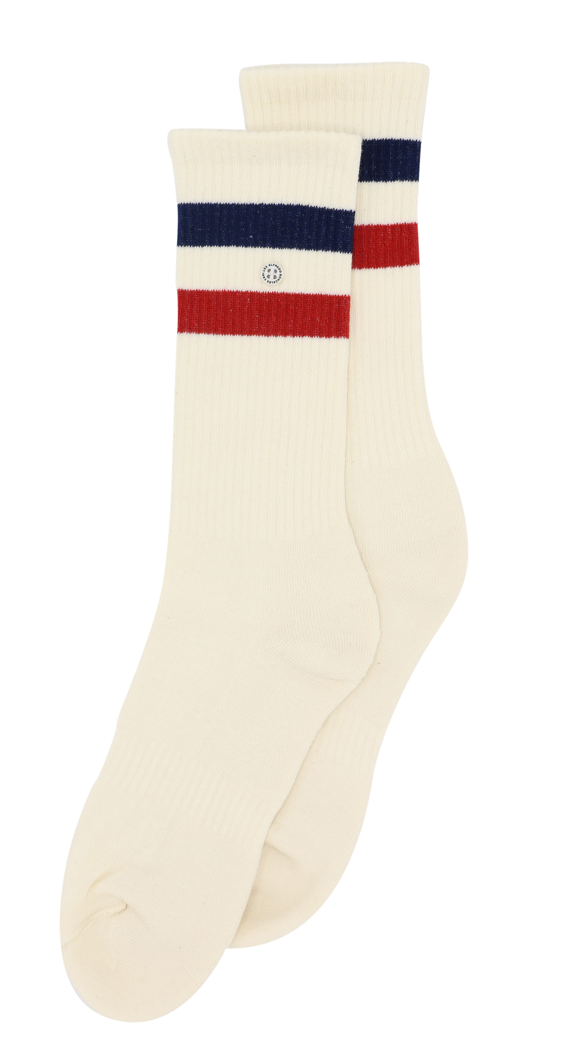 Alfredo Gonzalez Athletic Stripes Socks Red/Navy/Offwhite