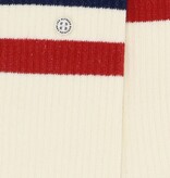 Alfredo Gonzalez Athletic Stripes Socks Red/Navy/Offwhite