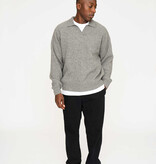 Resterods Kane Polo Knit Light Grey Melange