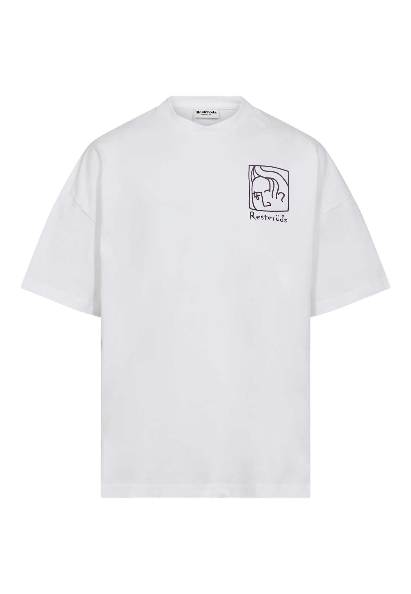Resterods Dev Print Tee White