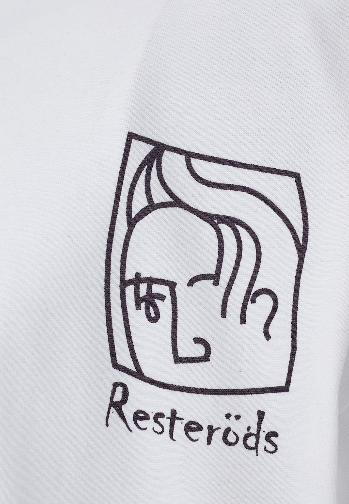 Resterods Dev Print Tee White