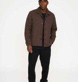 Resterods Leo Overshirt Brown