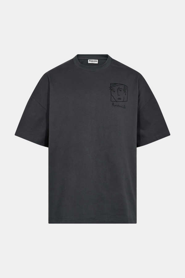 Resterods Dev Print Tee 8-Black