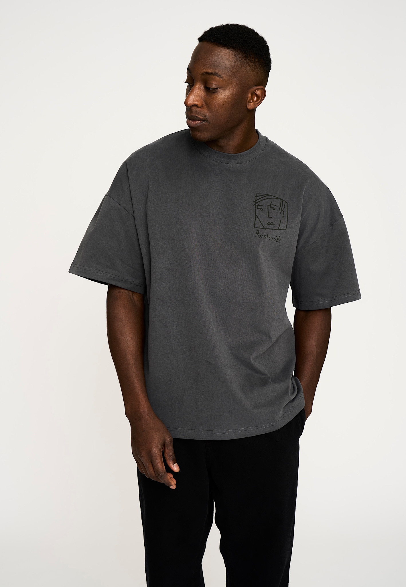 Resterods Dev Print Tee 8-Black