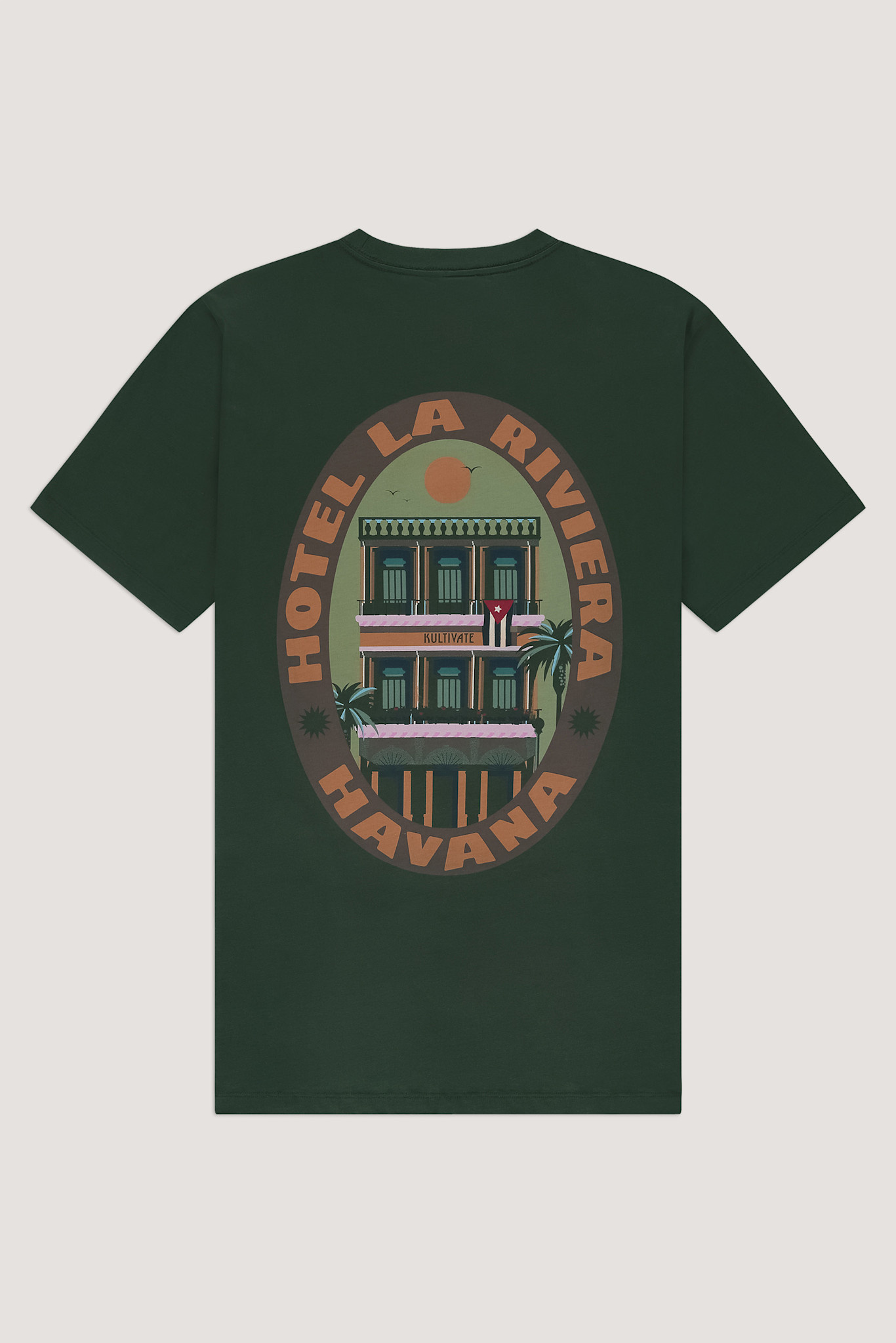 Kultivate Havana Tee Sycamore Green