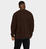 Resterods Kyle Cardigan Knit Brown