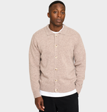 Resterods Dean Cardigan Knit Sand