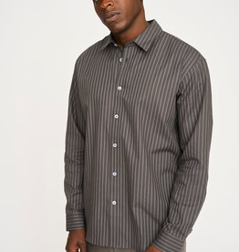 Resterods Davis Shirt L/S Grey