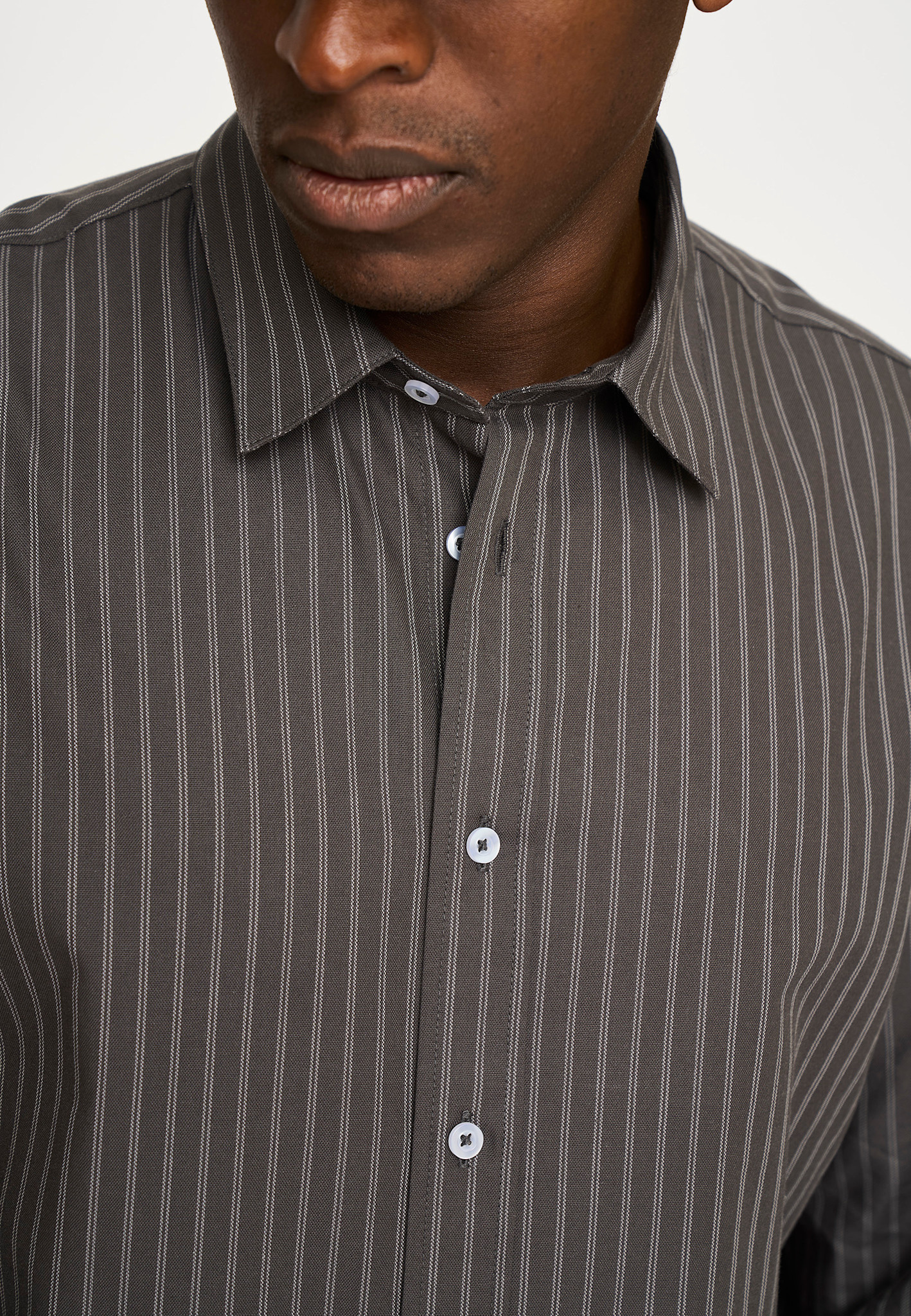 Resterods Davis Shirt L/S Grey