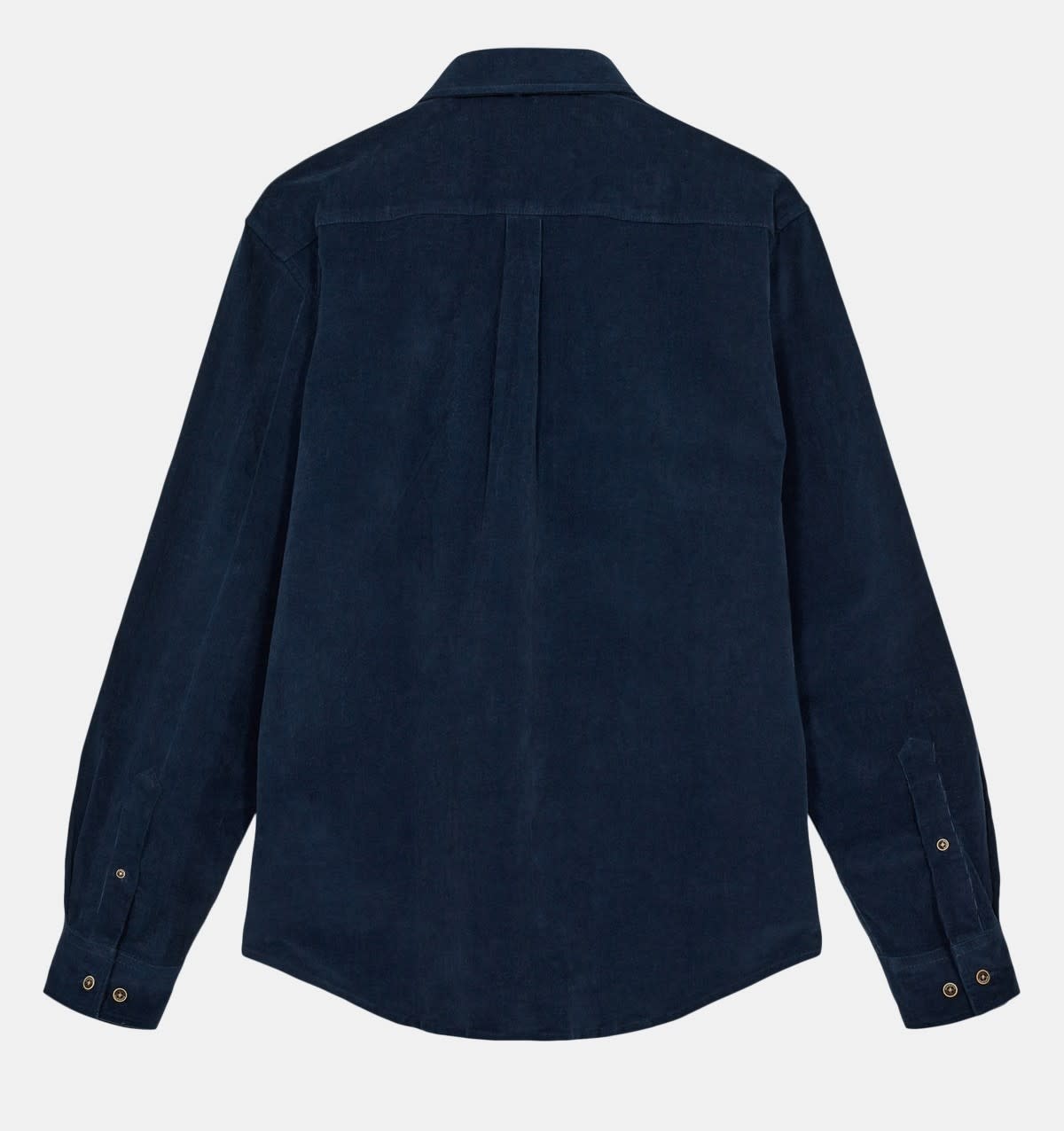Anerkjendt Leif Solid Corduroy Shirt 901672 Sky Captain