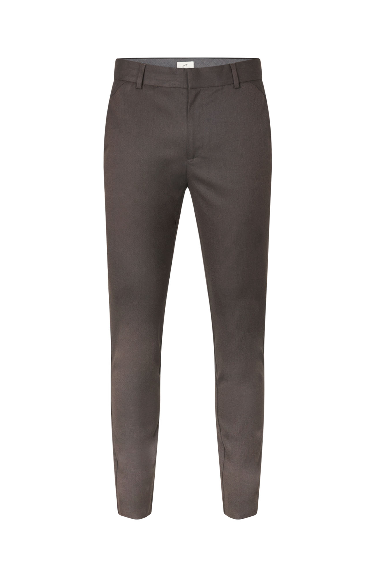 Plain Josh 526 Dark Brown Melange