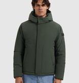 Pure Path 25030409 Active Flex Short Parka Jacket Dark Green