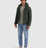 Pure Path 25030409 Active Flex Short Parka Jacket Dark Green