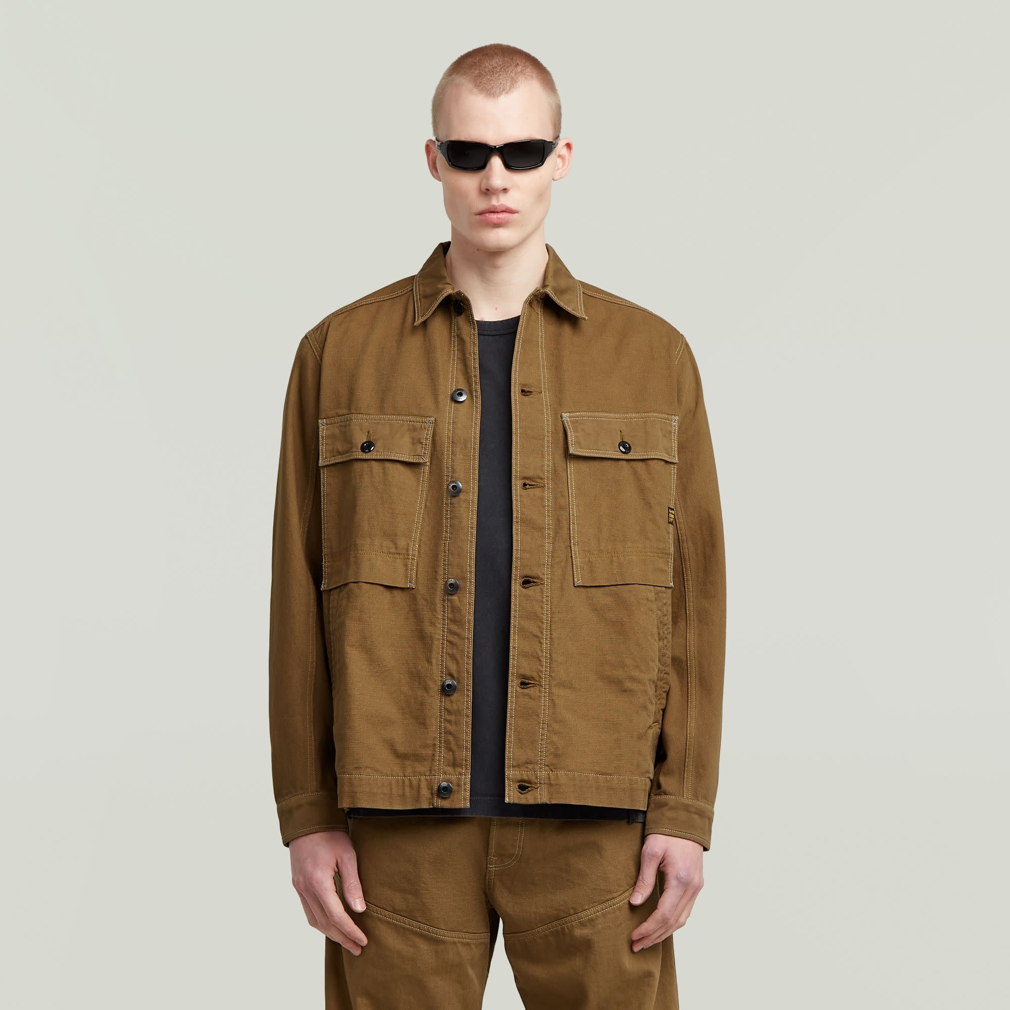 G-Star Mosa Overshirt Dark Fawn GD