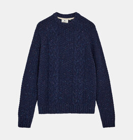 Anerkjendt Sune Cable Knit 902030 Sky Captain