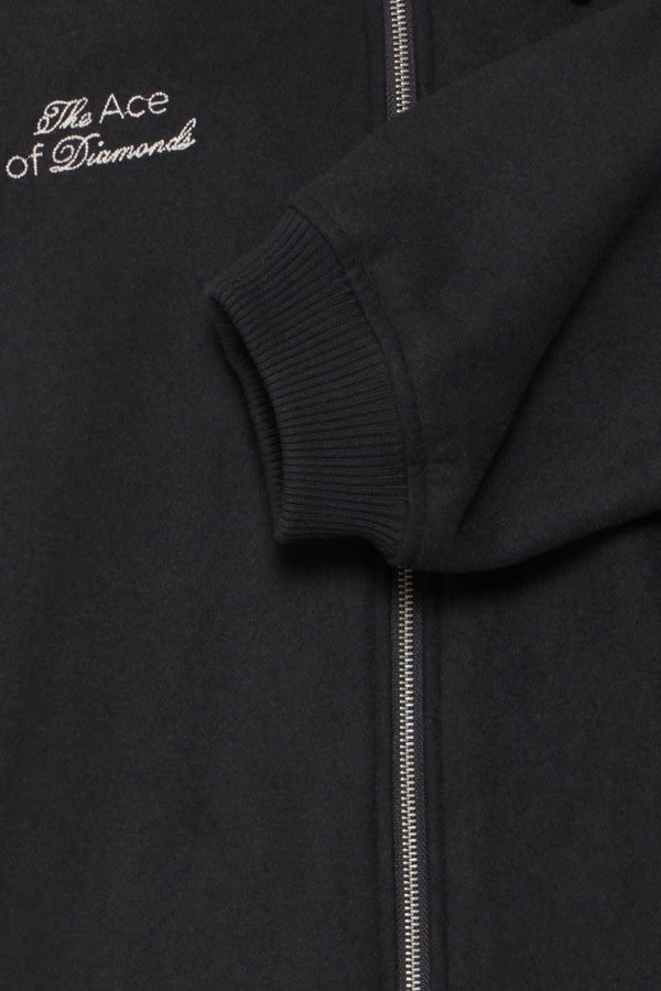 Solid 21108712 Reid College Jacket Black