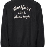 Solid 21108712 Reid College Jacket Black