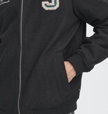 Solid 21108712 Reid College Jacket Black