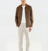 Ciszere Neo Vegan Suede Overshirt Mocha Brown