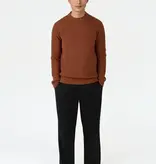 Ciszere Eddie Knitted Crew Neck Knit Burned Orange