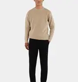 Ciszere Eddie Knitted Crew Neck Knit Sand