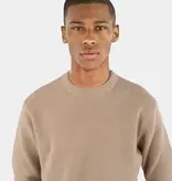 Ciszere Eddie Knitted Crew Neck Knit Sand