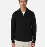 Ciszere Reuben Knitted Half Zip Knit Black