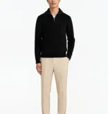 Ciszere Reuben Knitted Half Zip Knit Black