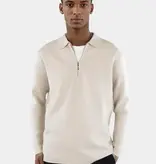 Ciszere Caleb Half ZIp Knit Beige