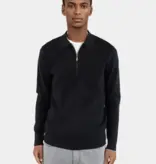 Ciszere Caleb Half ZIp Knit Java Black