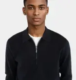 Ciszere Caleb Half ZIp Knit Java Black