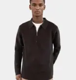 Ciszere Caleb Half ZIp Knit Java Brown