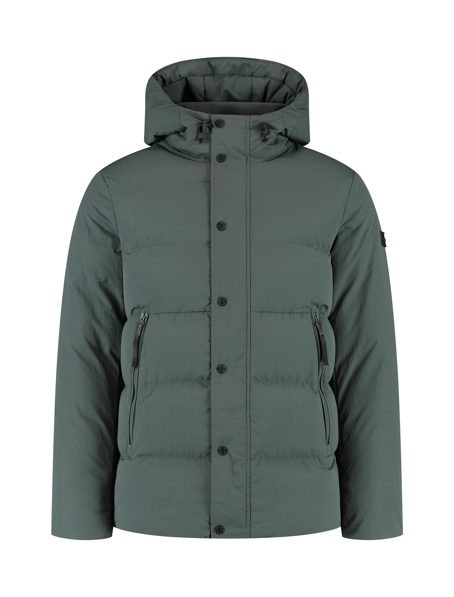 Pure Path 25030401 Puffer Jacket Dark Green