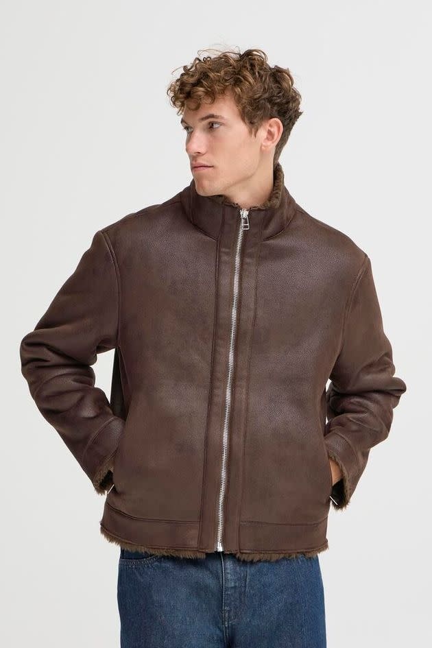 Casual Friday 20506079 Macksen Teddy Jacket Brown
