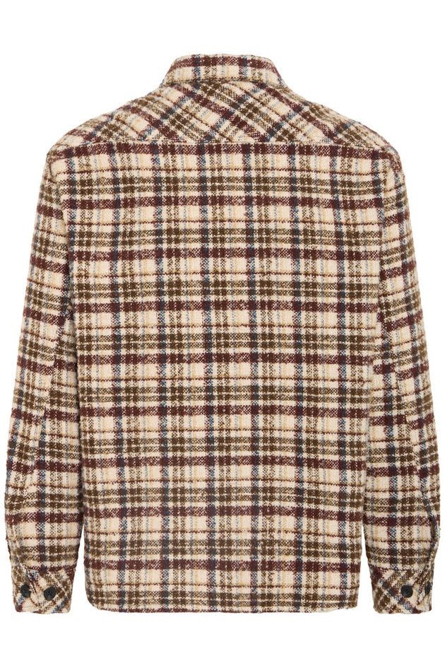 Solid 21110016 Slade Checked Jacket Brown