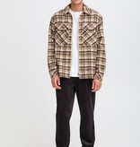Solid 21110016 Slade Checked Jacket Brown