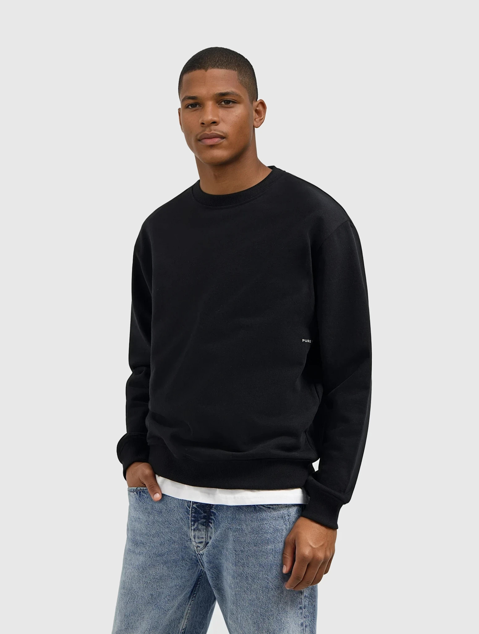 Pure Path 25030309 My Other Car Sweater Black