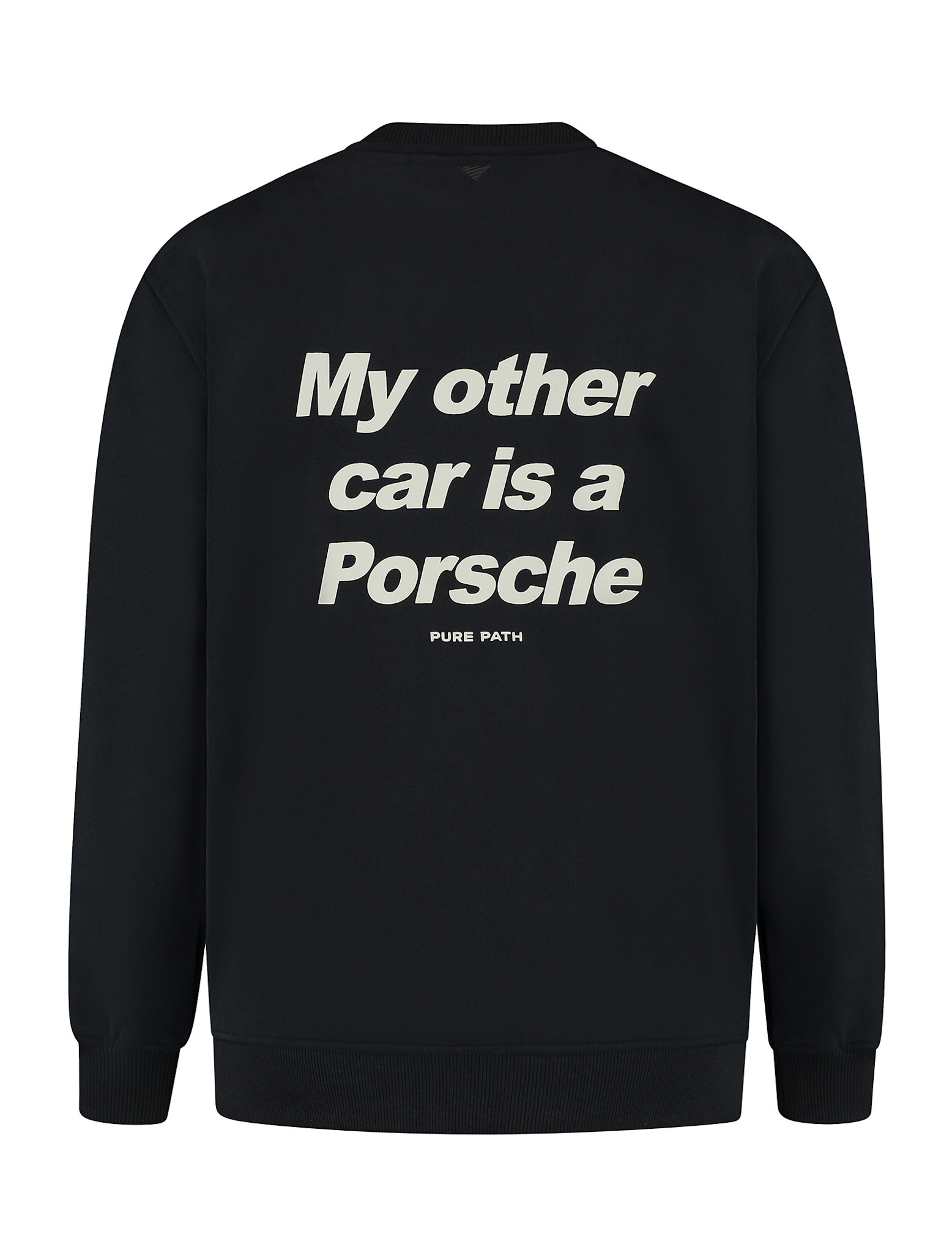 Pure Path 25030309 My Other Car Sweater Black